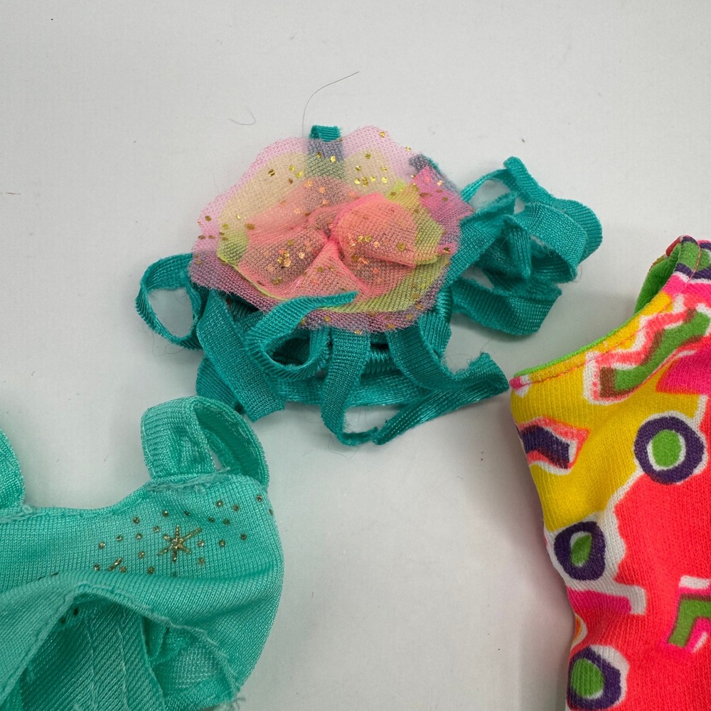 Fashion Doll Clothes Lot Kids One Size Multicolor Mermaid Genie 90s - Picture 10 of 16